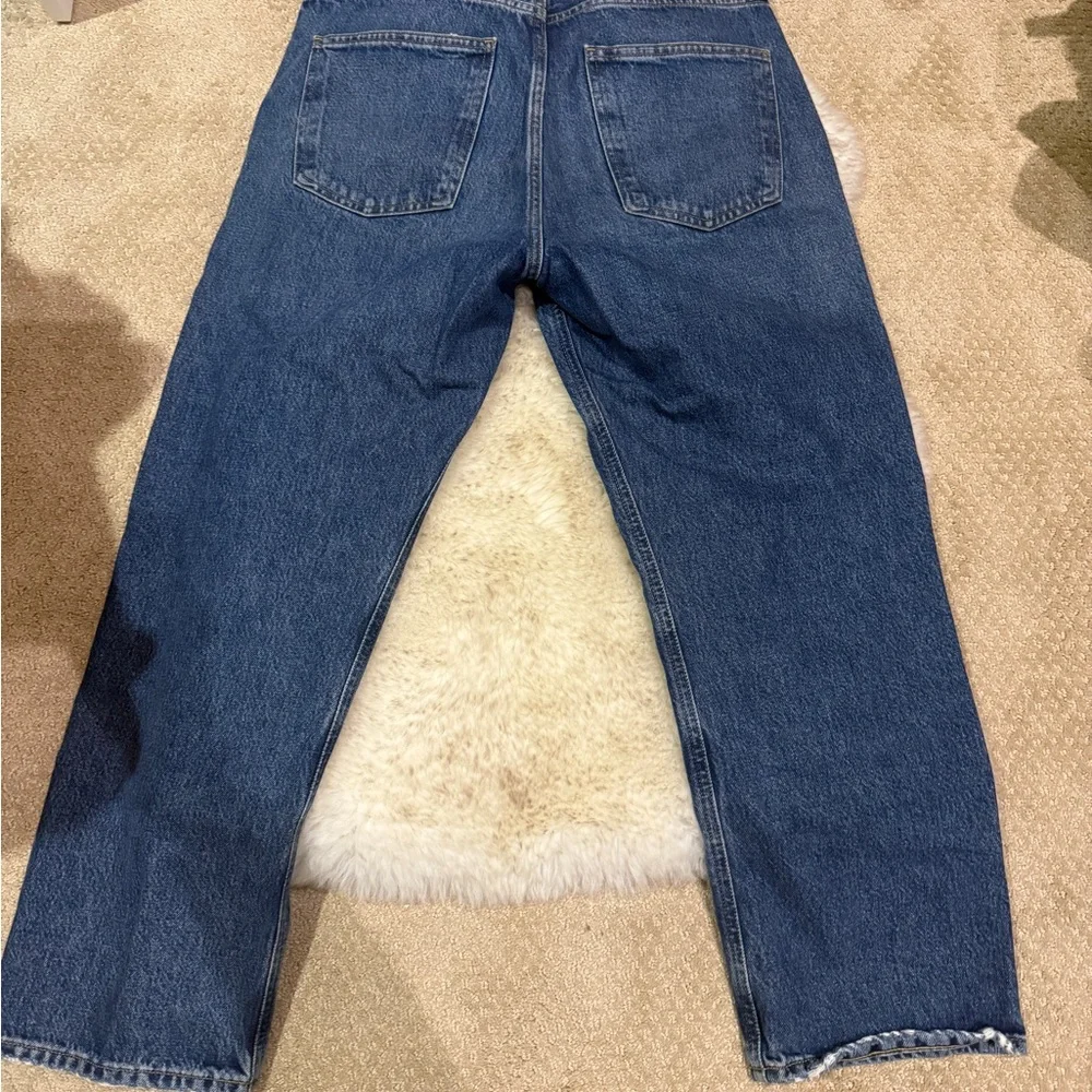 Agolde Dark Blue Women's Jeans - Picture 3 of 3